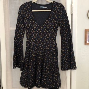 Urban Outfitters bell sleeve dress
